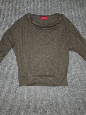 Jennifer Lopez Black Top with Red Label
